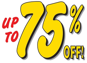 up to 75% off04